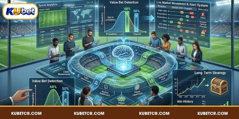 Phân tích kèo chuyên gia với chiến lược săn Value Bet